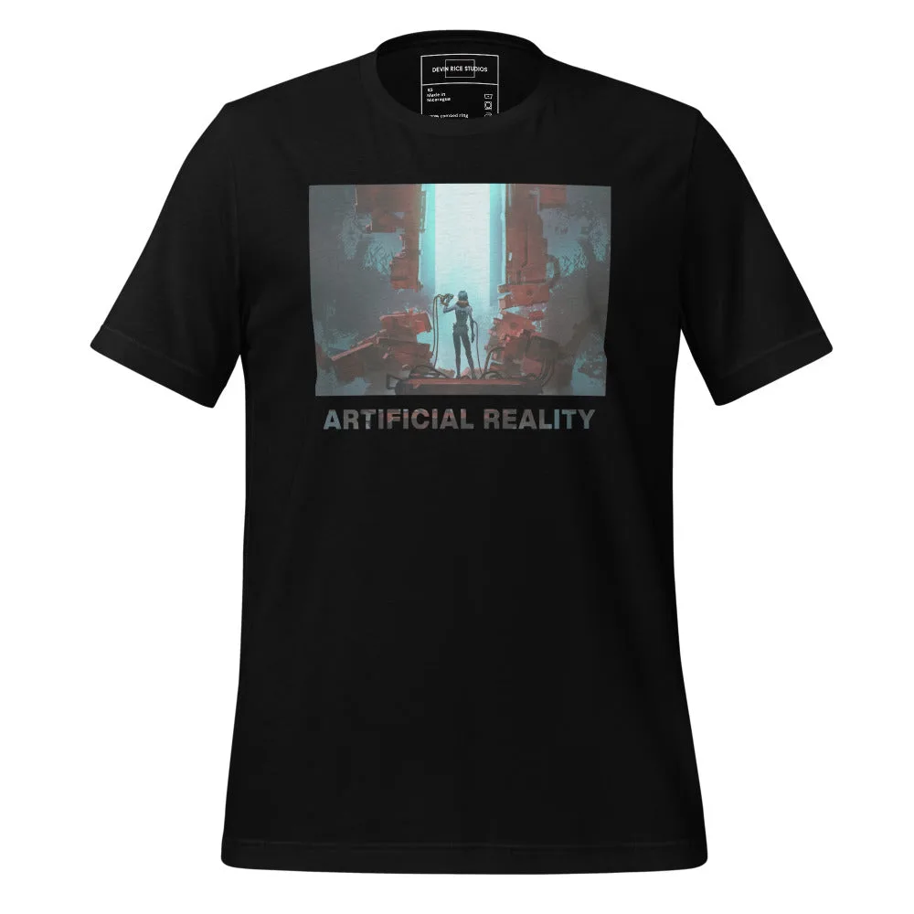 Artificial Reality "Book One" Unisex T-shirt image 4