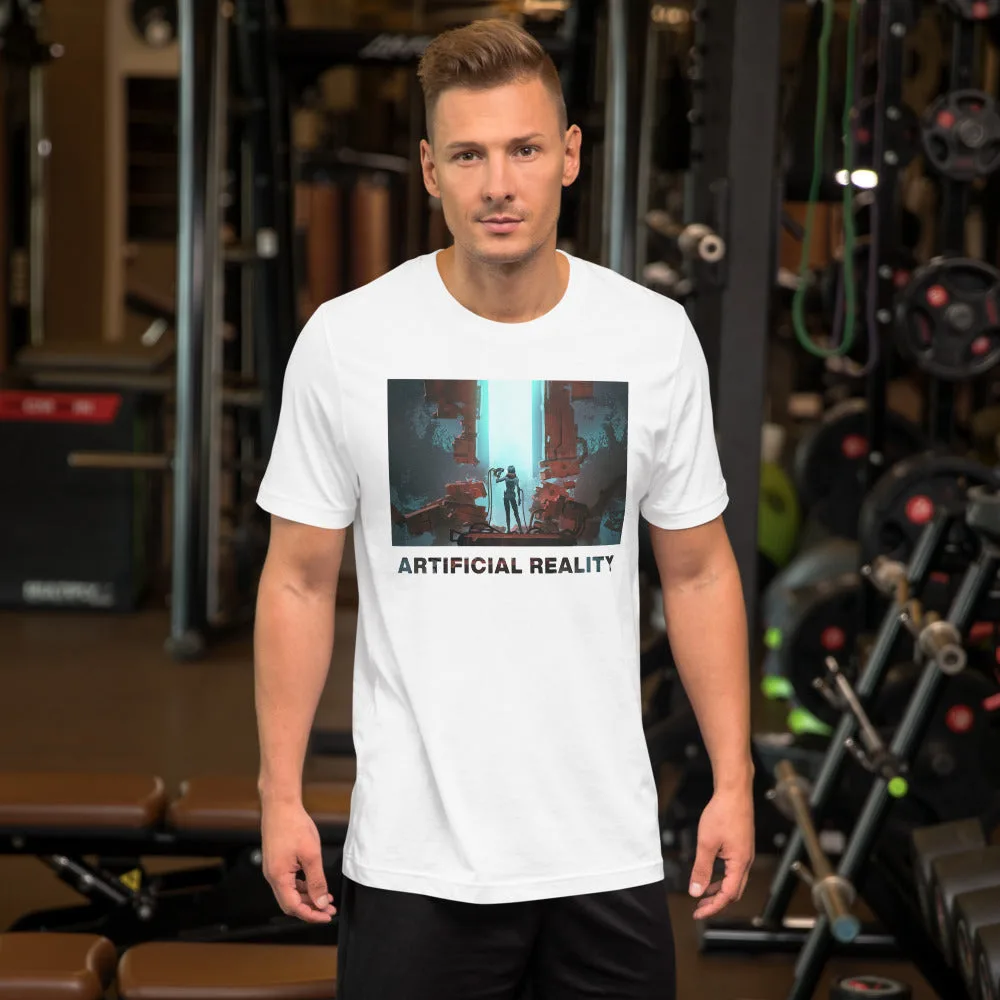 Artificial Reality "Book One" Unisex T-shirt image 7