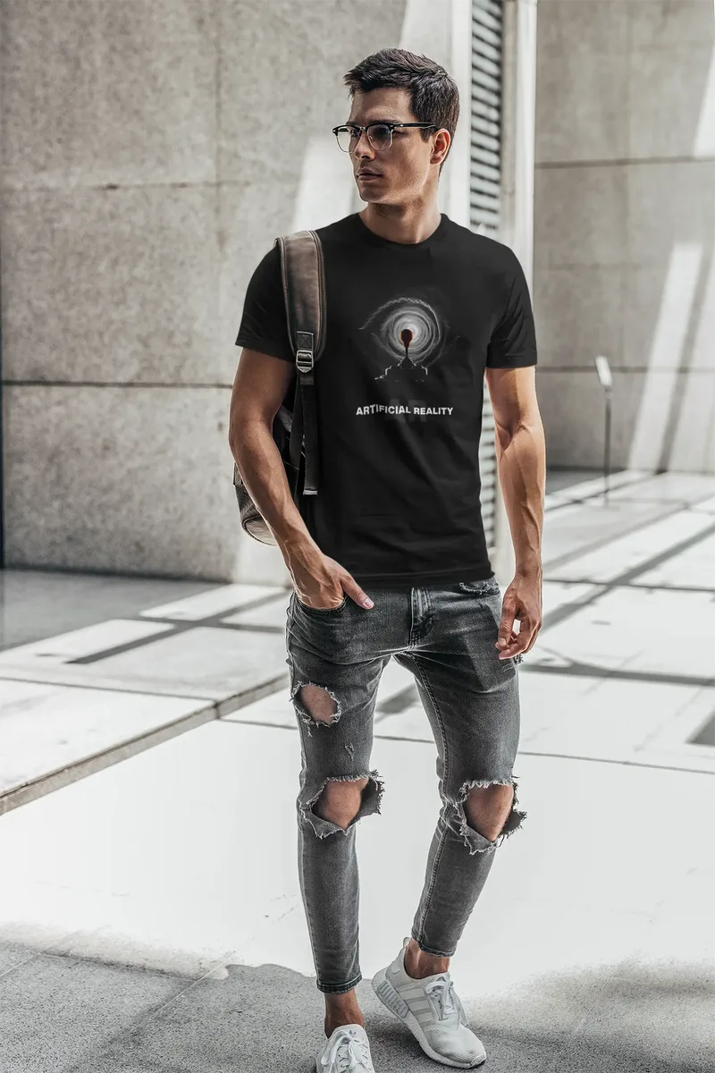Artificial Reality Premium Men's T-shirt image 5
