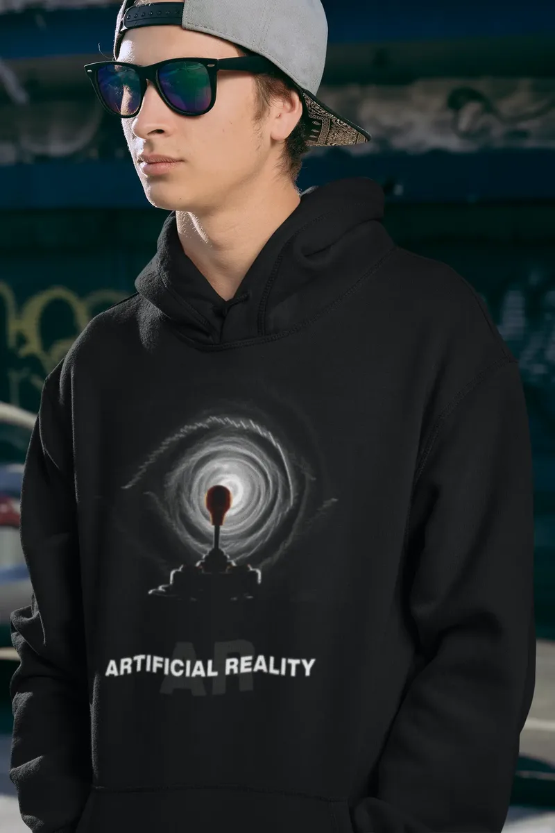 Artificial Reality Premium Unisex Hoodie image 6