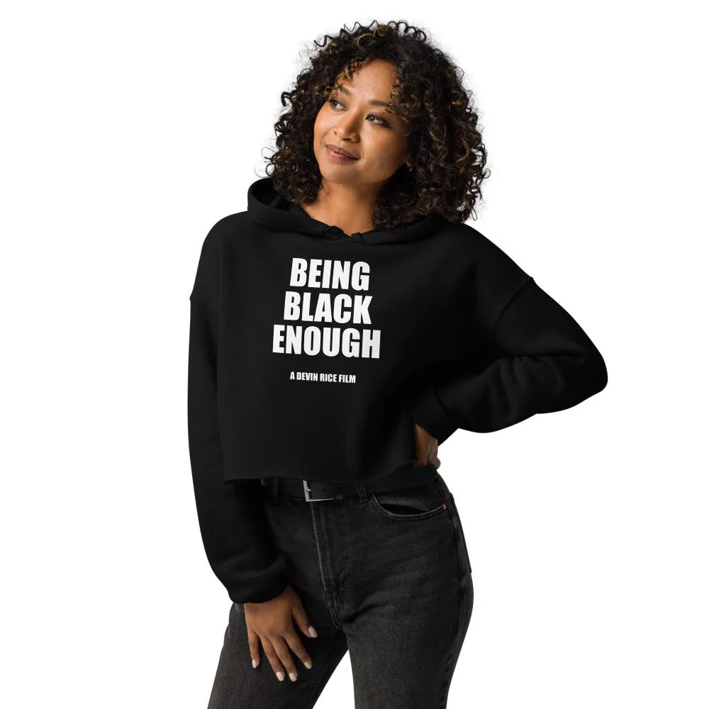 Being Black Enough Crop Hoodie image 4