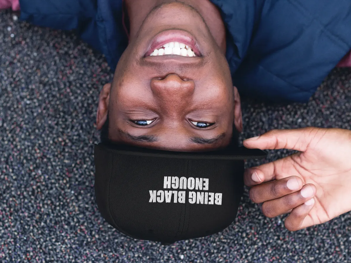 Being Black Enough Snapback image 3