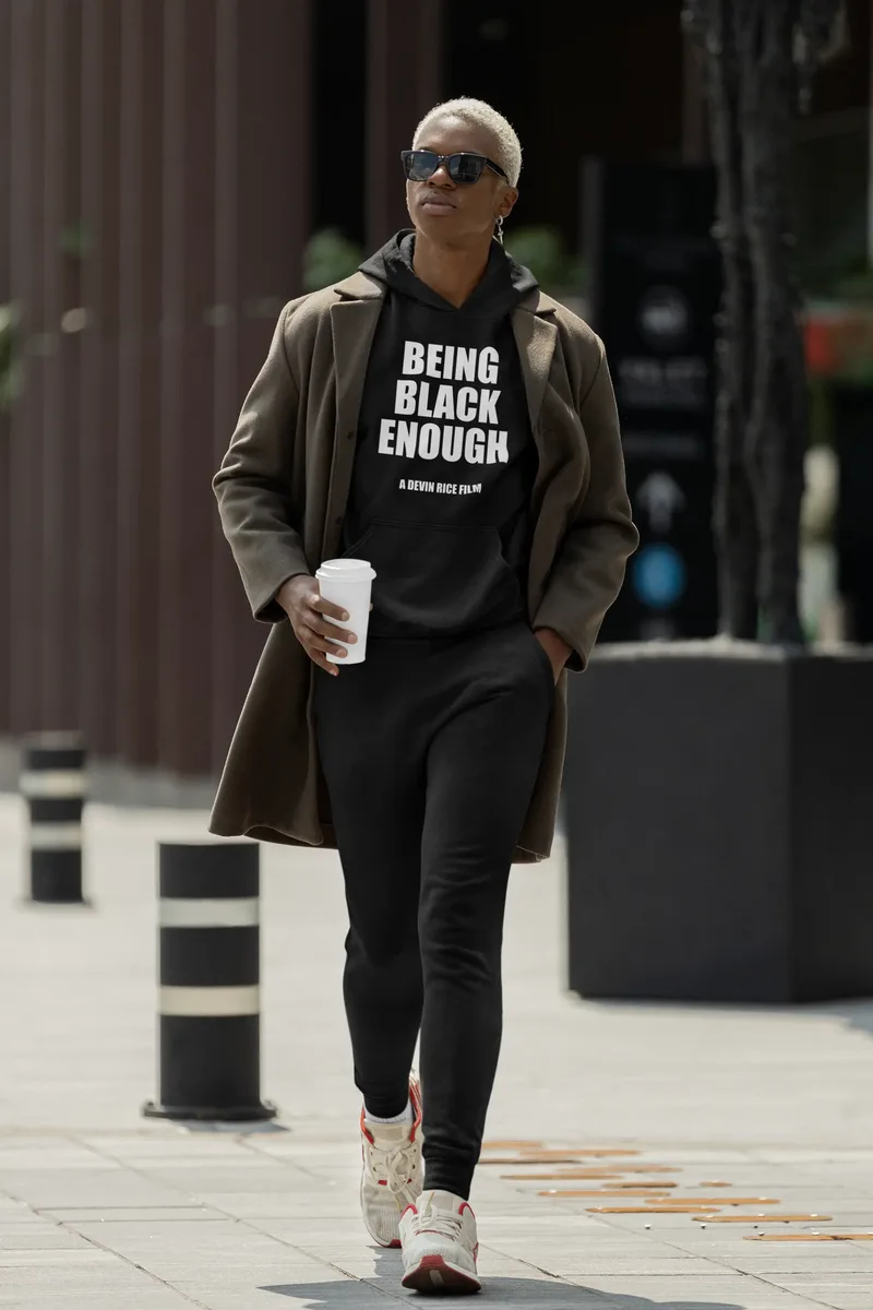 Being Black Enough Unisex Hoodie image 7