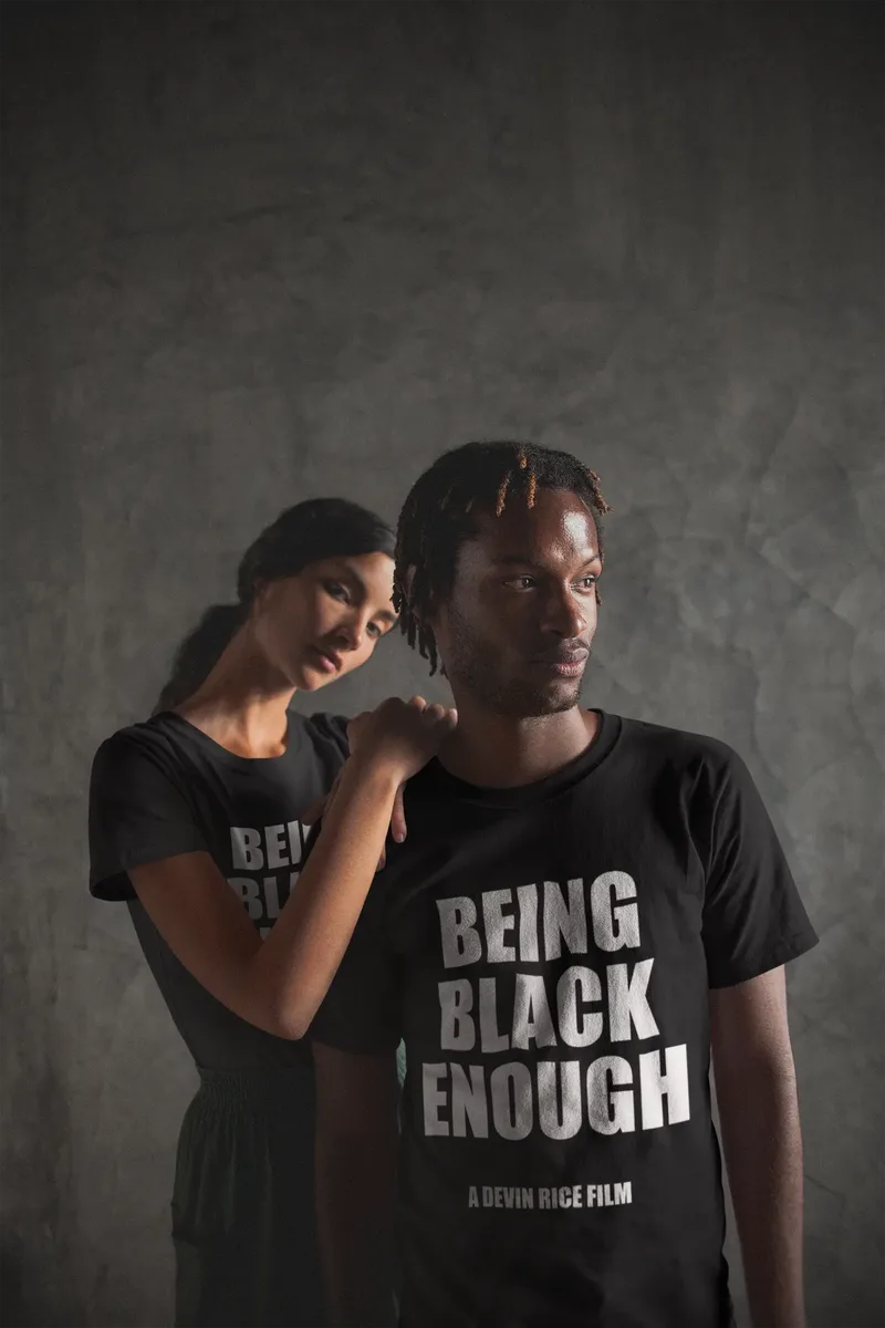 Being Black Enough Unisex T-shirt image 3