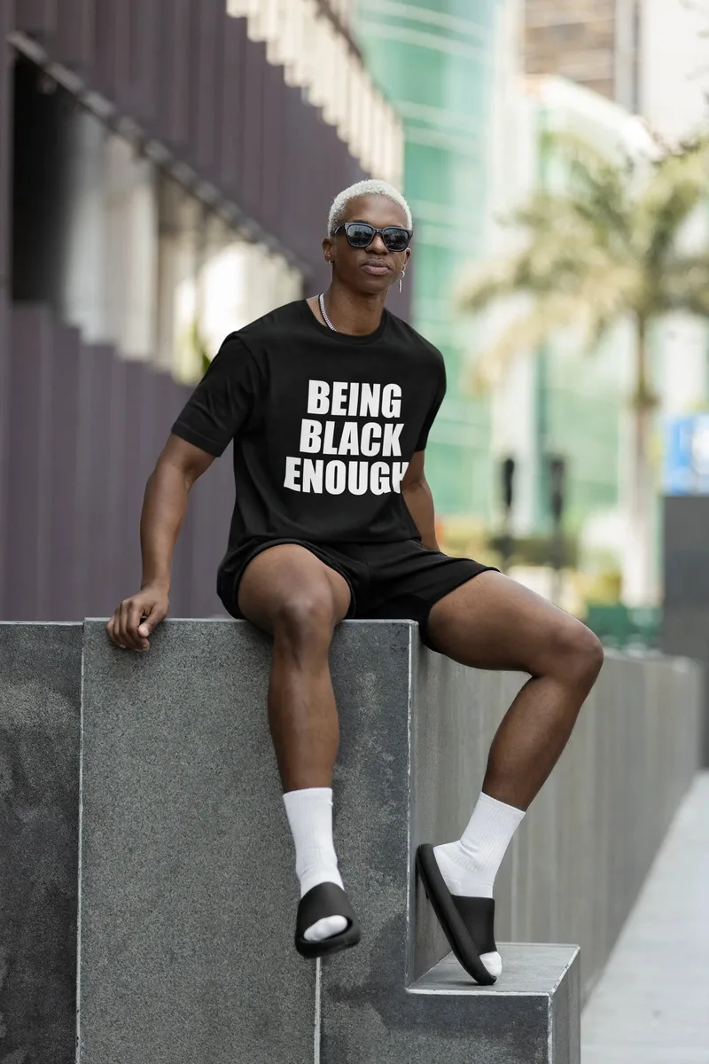 Being Black Enough "Movement" Unisex T-Shirt image 3
