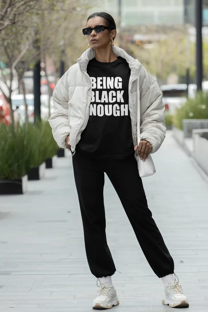 Being Black Enough "Movement" Unisex T-Shirt image 5