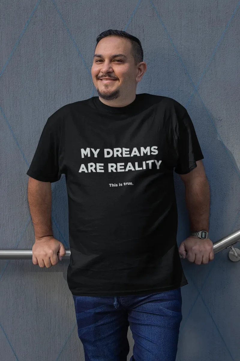 Dreams Into Reality Premium Men's T-shirt image 6