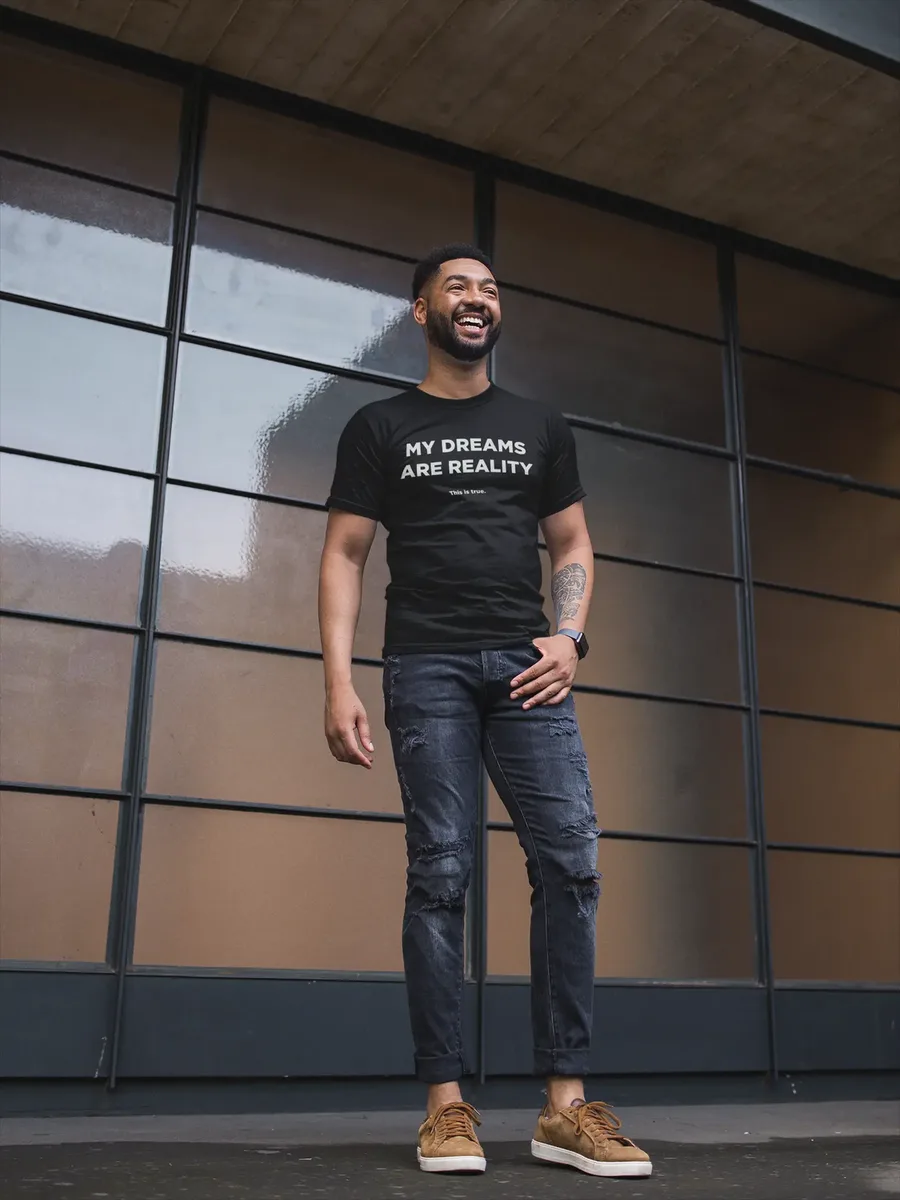 Dreams Into Reality Premium Men's T-shirt image 8