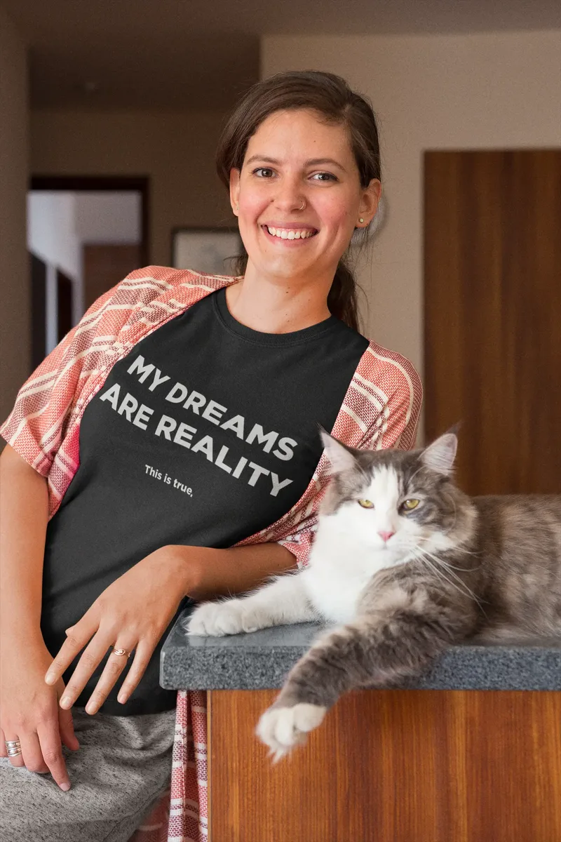 Dreams Into Reality Premium Women's T-shirt