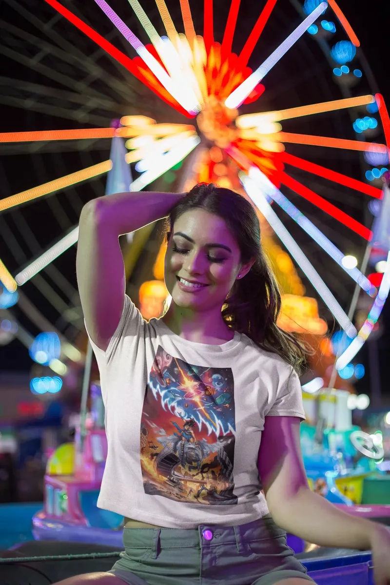 The Creators "Regina" Premium Crop Tee image 3