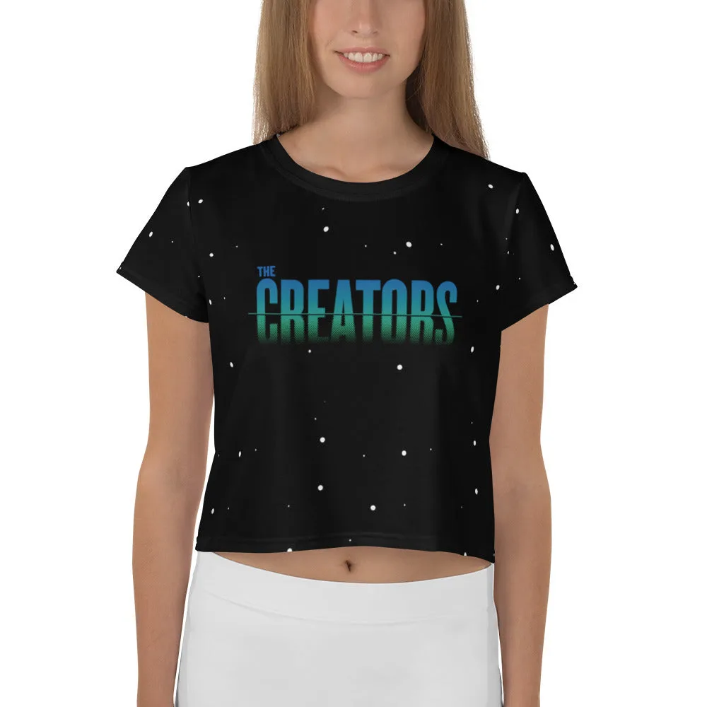 The Creators "Stars" Premium Crop Tee image 3
